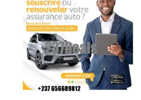 Assurances (voiture, moto, tricycle, professionnels, habitation, voyage…) 100% digital